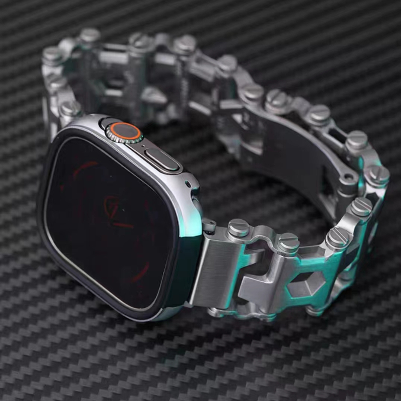 Stilla | Steel 4 i 1 Apple Watch Band