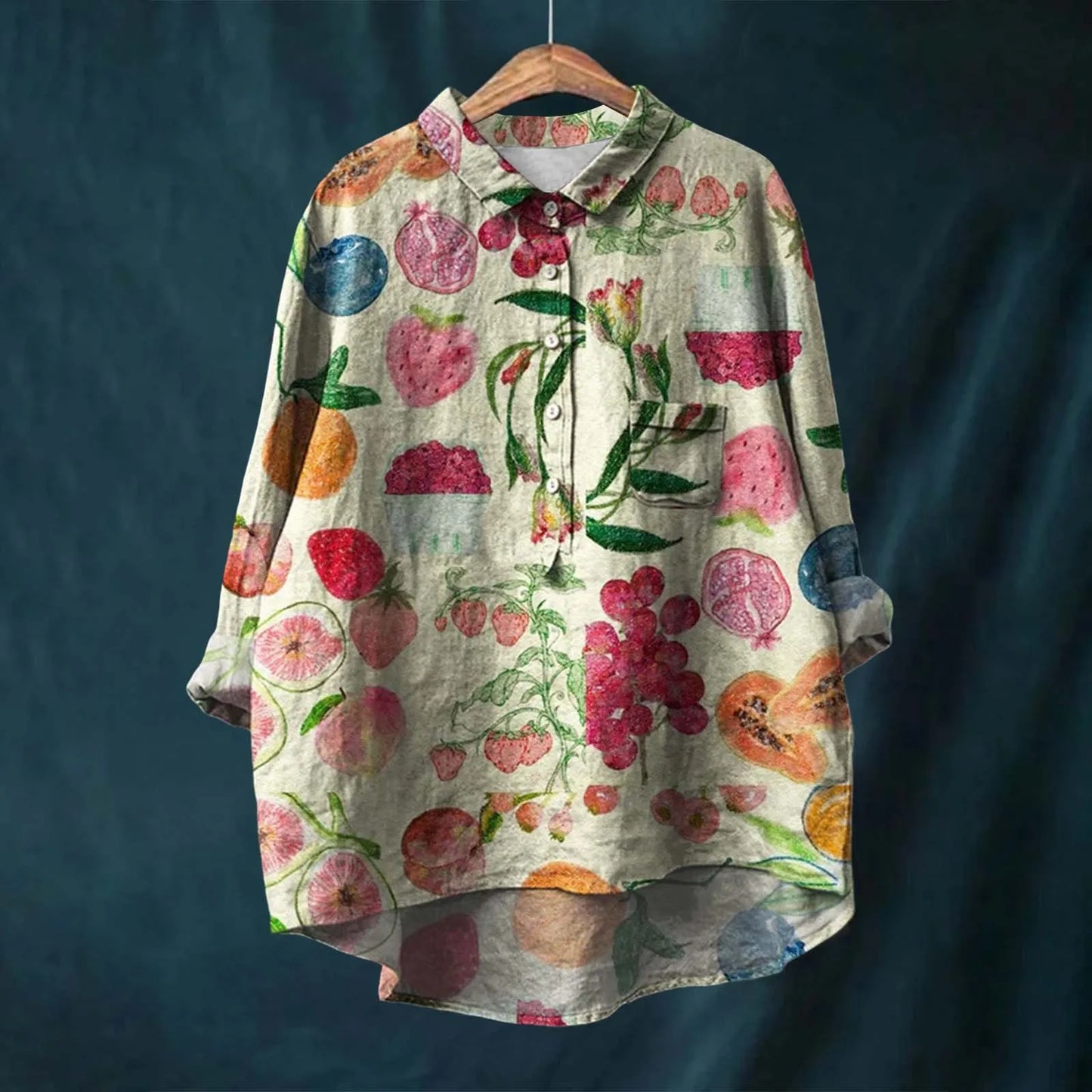 Stilla | Delikat Blumen Bluse