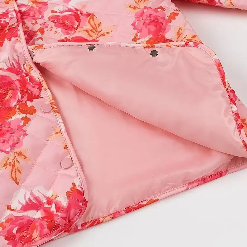 Stilla | Jakke Med Lyserøde Blomster Taylee