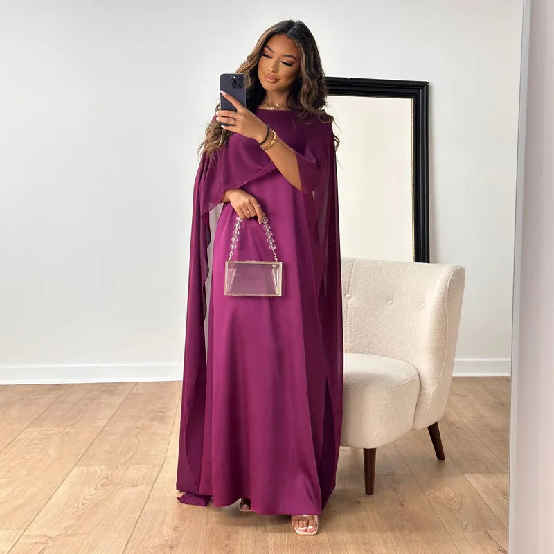 Stilla | Lange Kvinders Satin Kjoler Med Eksklusivt Look