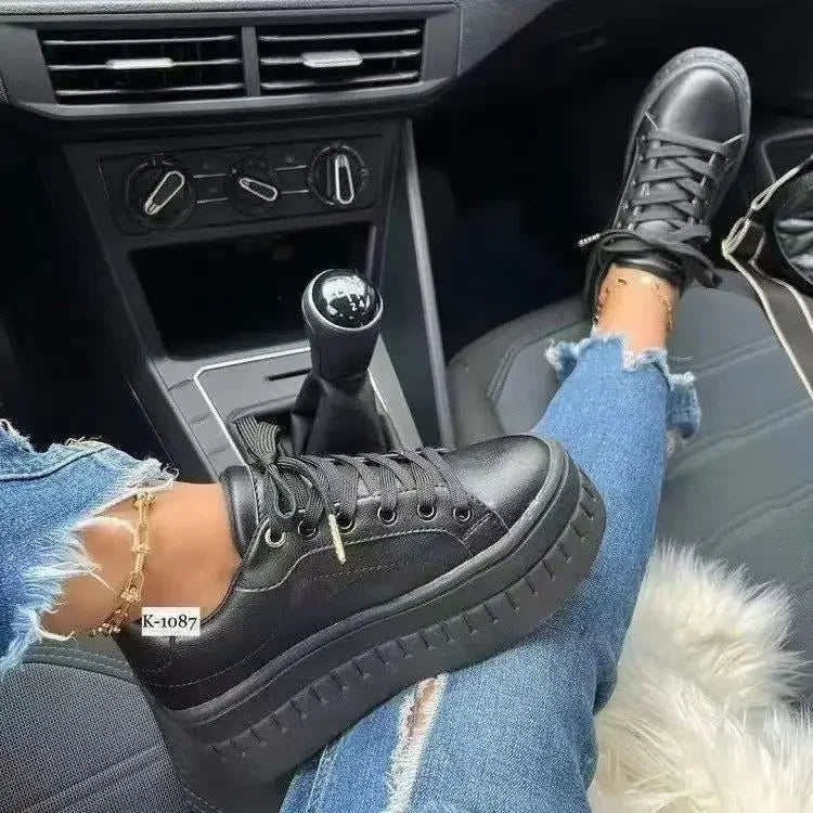 Stilla | Kvinders Casual Chunky Platform Sneakers