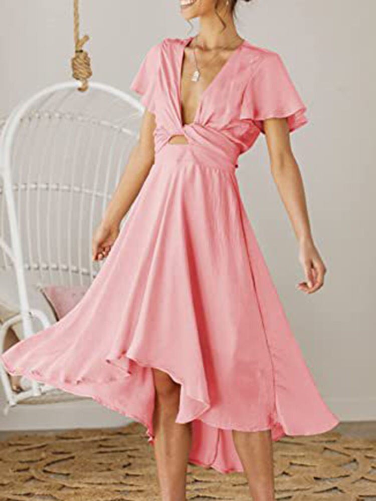 Stilla | Melany Deluxe Satin Kjole
