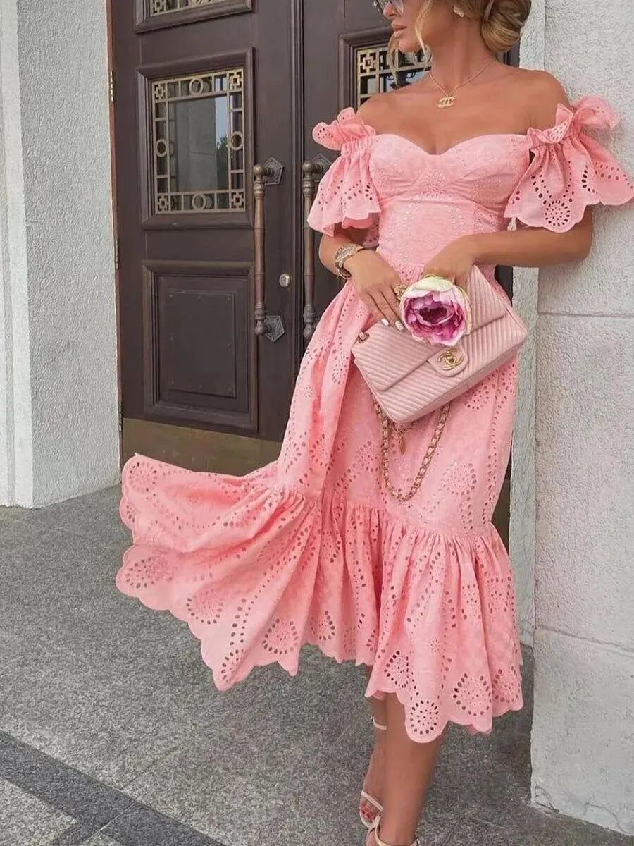 Stilla | Off-the-shoulder Prinsessekjoler