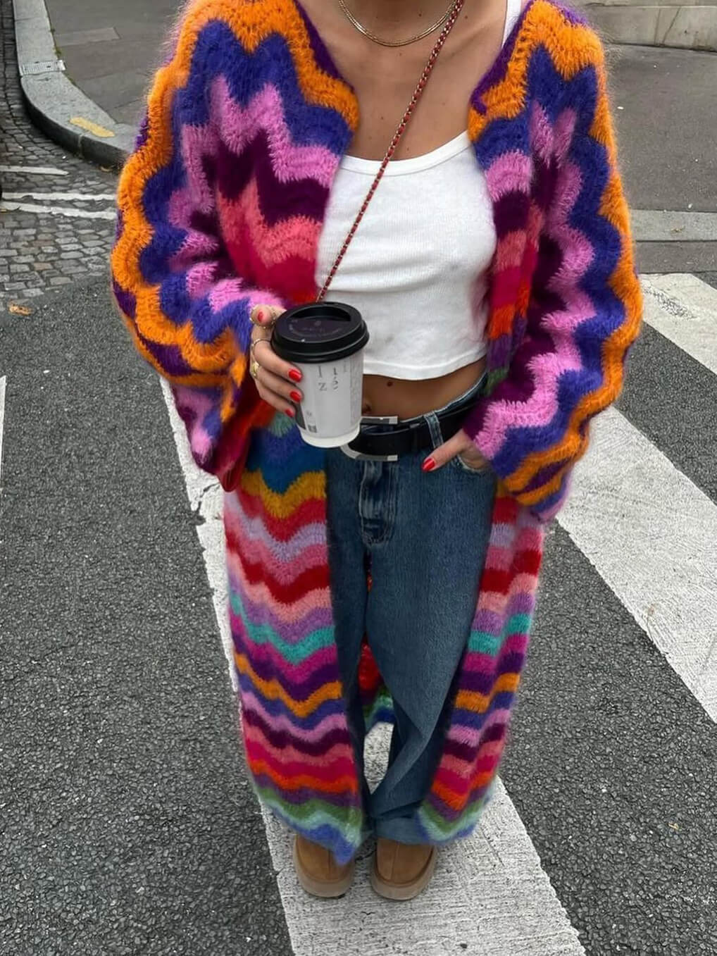 Stilla | Bølge mohair Cardigan