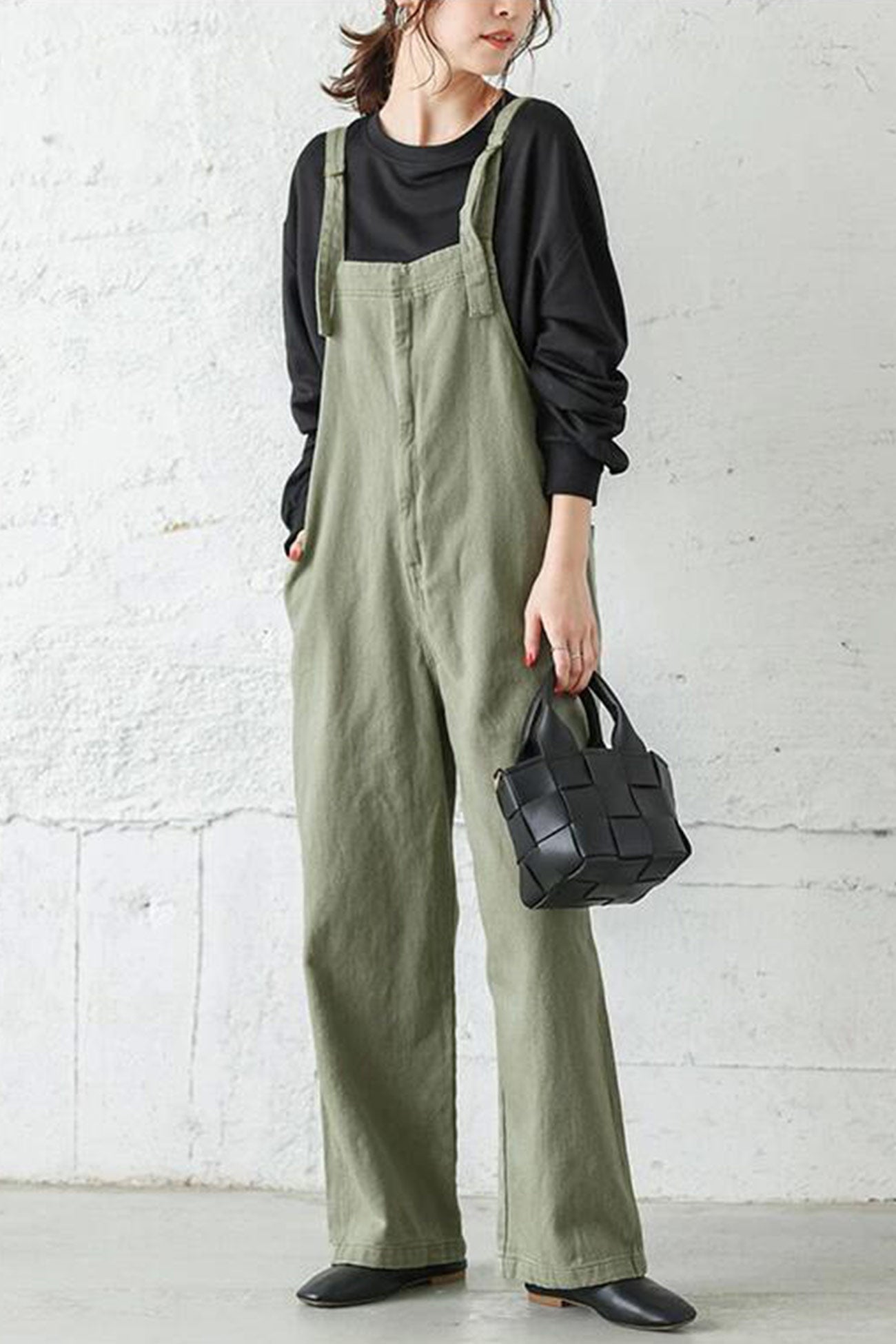 Stilla | Ensfarvede Jumpsuits Med Smalle Stropper