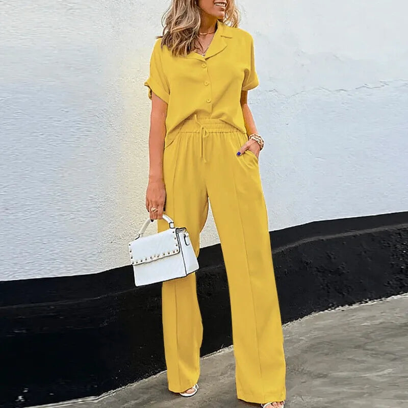 Stilla | Løs To-delt Jumpsuit i store størrelser