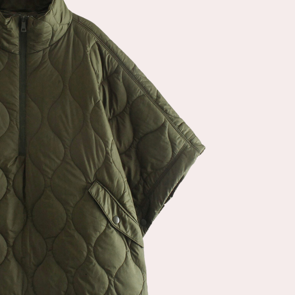 Stilla | Quilted Korte Ærme Jakke Til Kvinder
