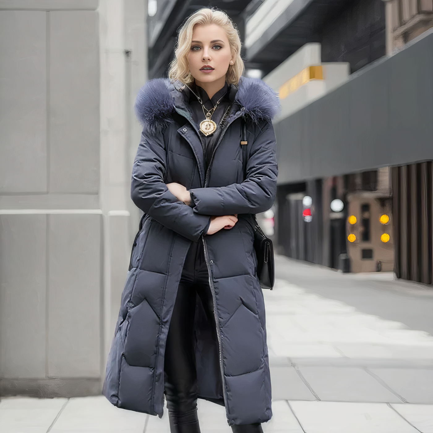Stilla | Lang Parka Frakke