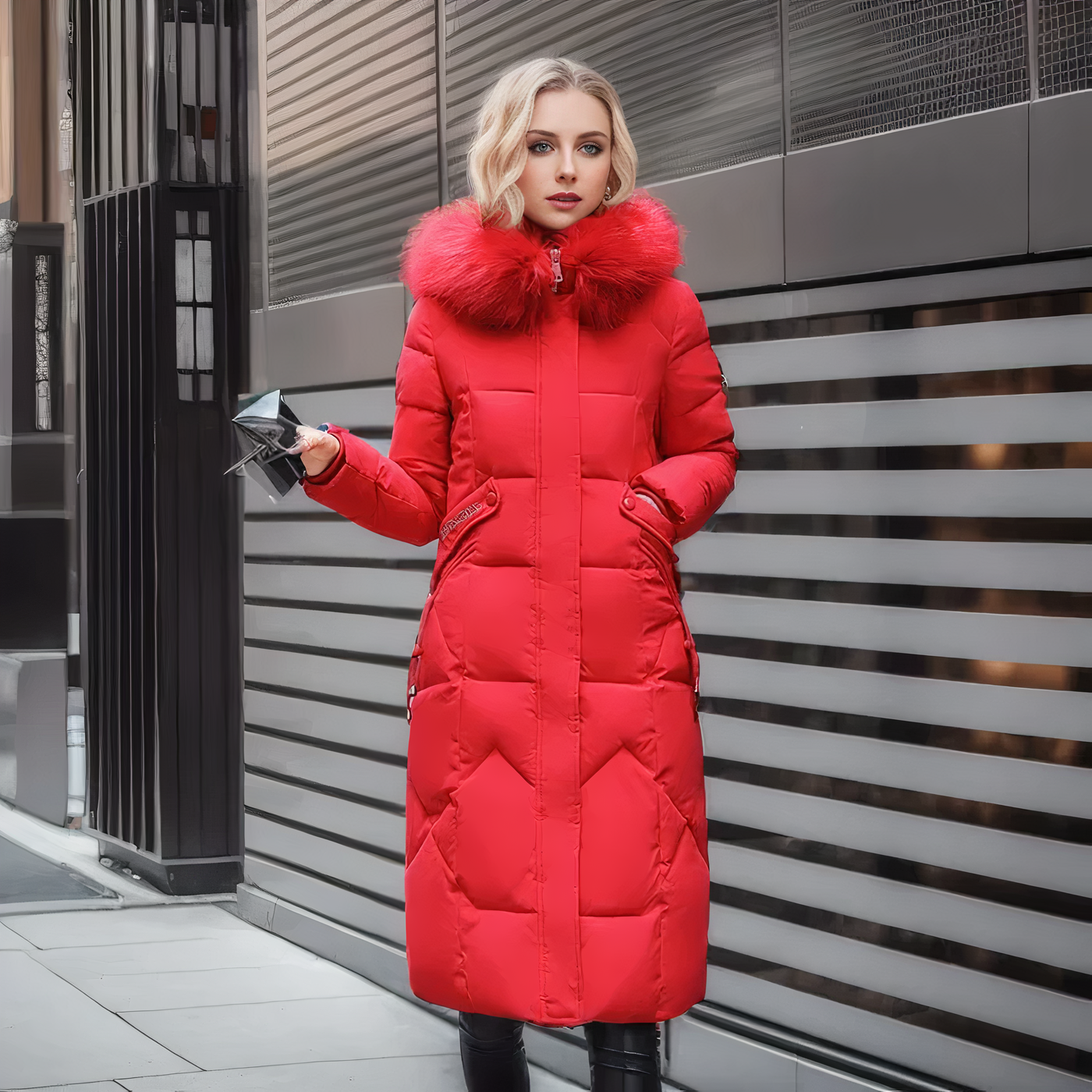 Stilla | Lang Parka Frakke