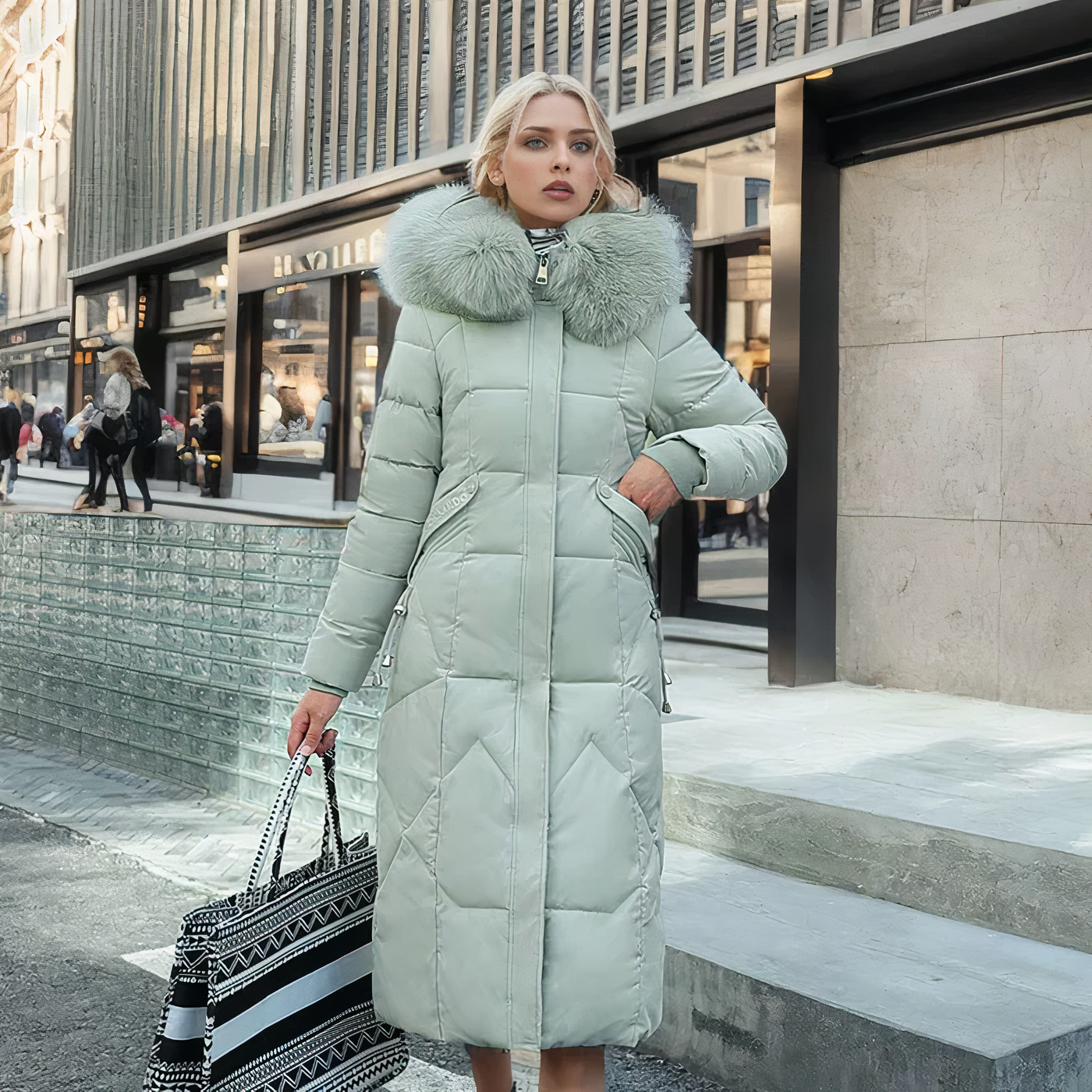 Stilla | Lang Parka Frakke