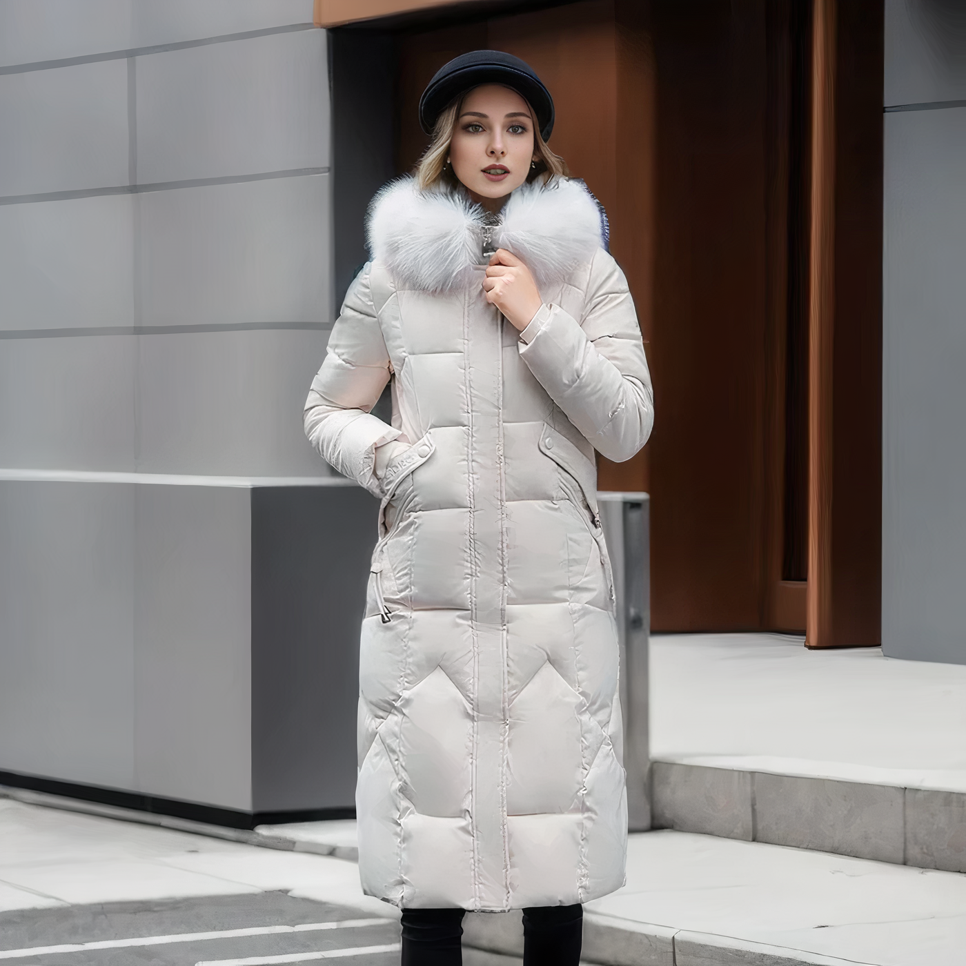 Stilla | Lang Parka Frakke