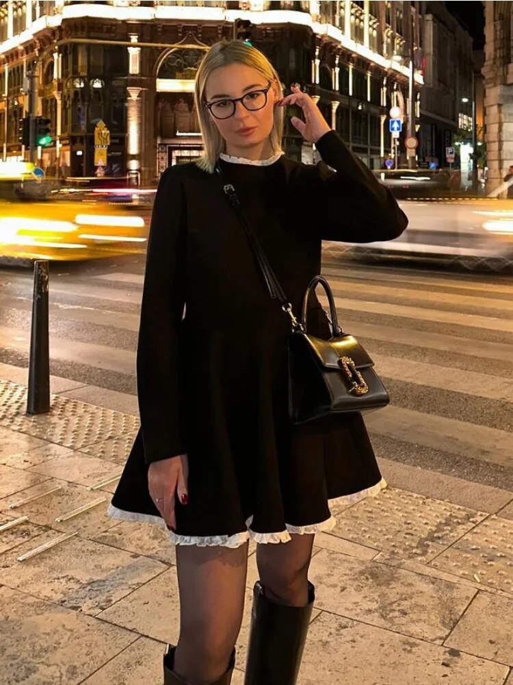 Amélie™ - Kjole med blonder