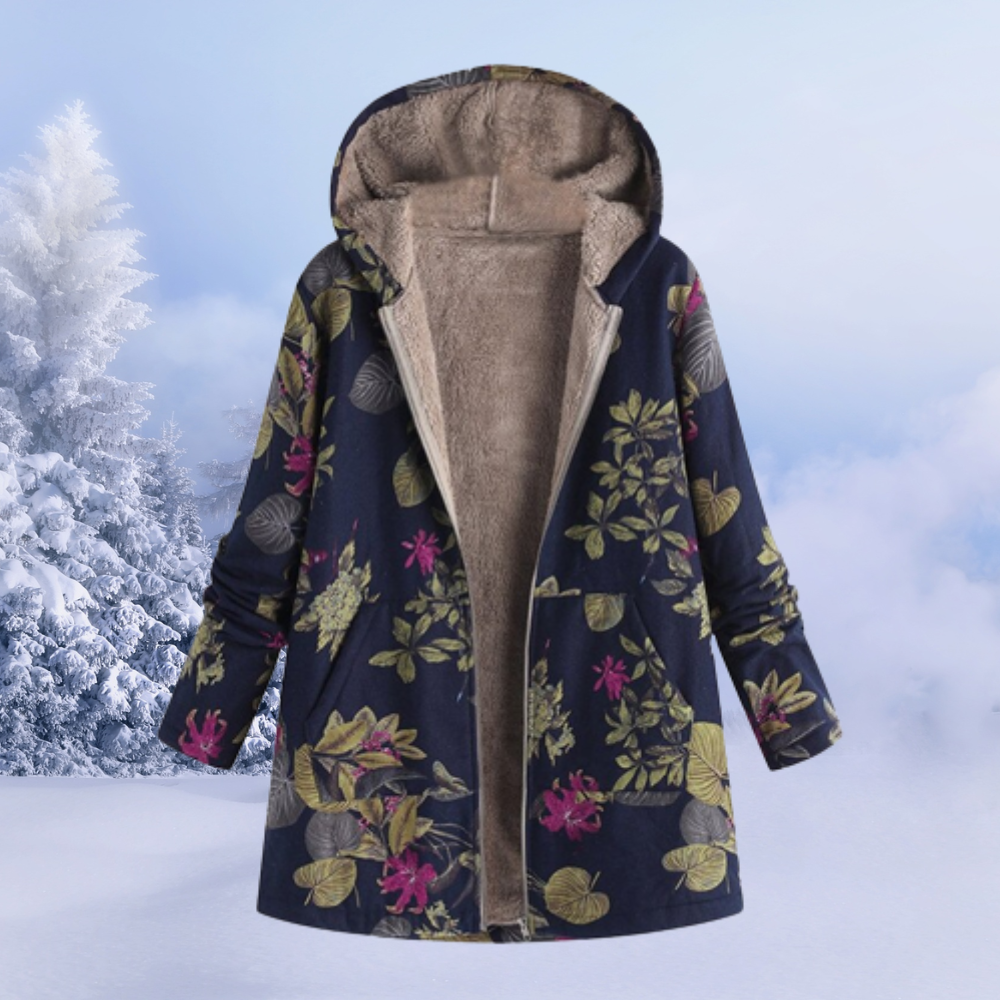 Stilla | Blomstret Dame Jakke