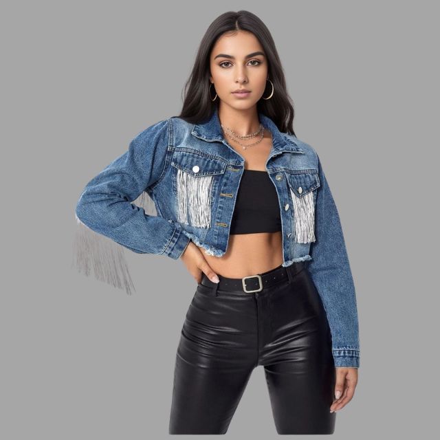 Stilla | Kort Denimjakke Mckinley
