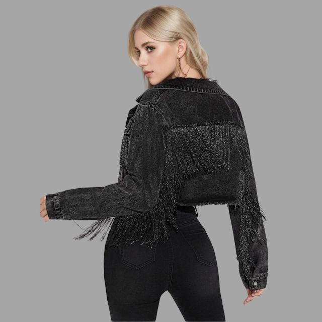 Stilla | Kort Denimjakke Mckinley