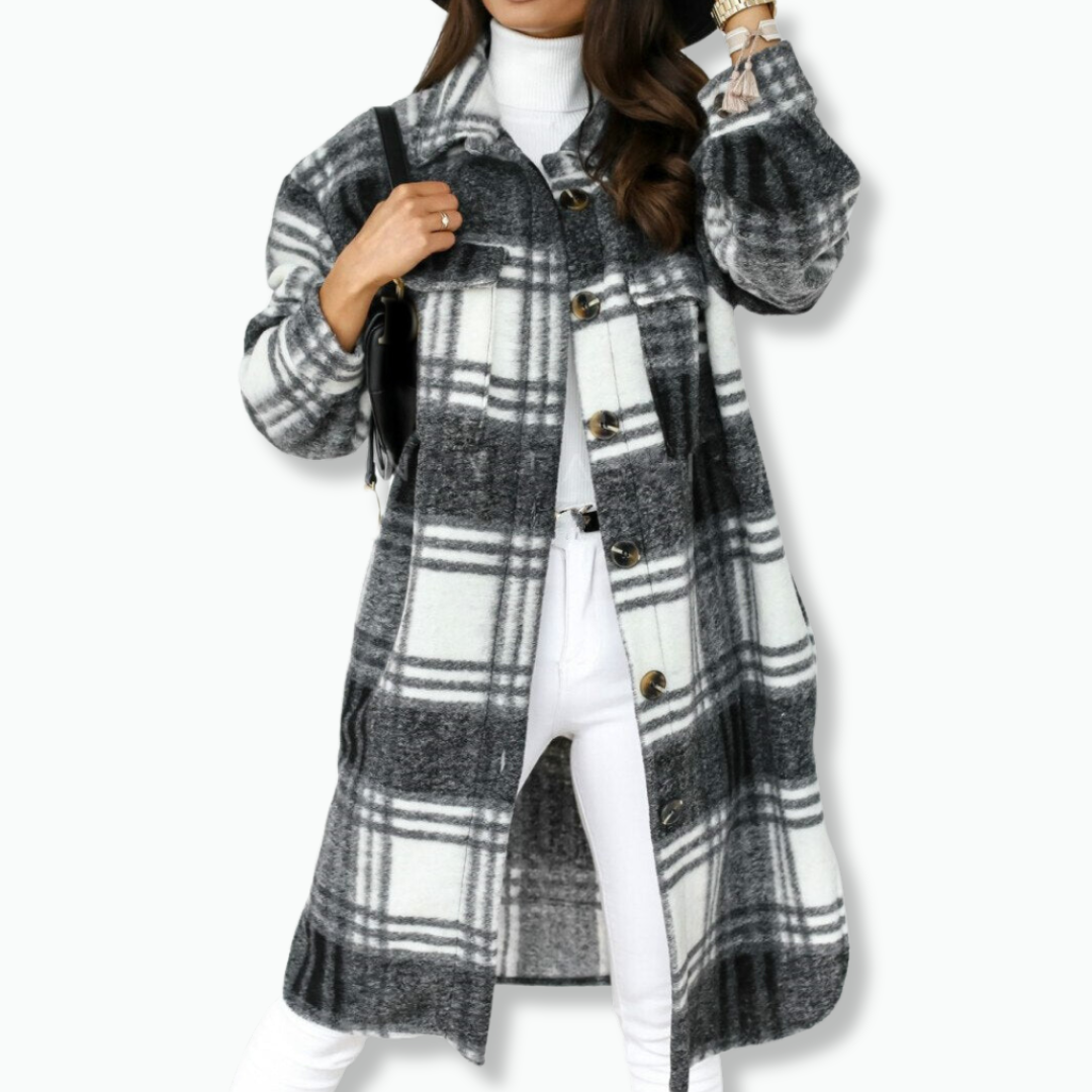 Stilla | Frakke Kvinder Ternet Trenchcoat