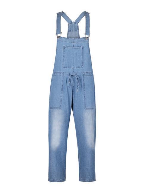 Stilla | Årgang Snøre Denim Jumpsuit
