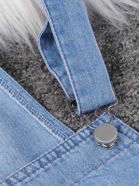 Stilla | Årgang Snøre Denim Jumpsuit
