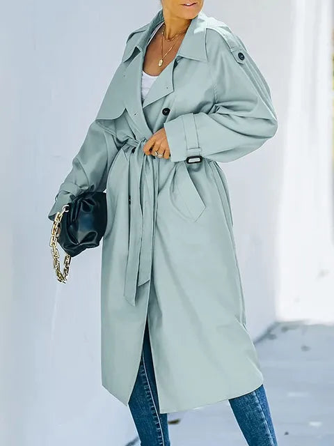 Stilla | Trench Frakke Med Klassisk Revers Belize