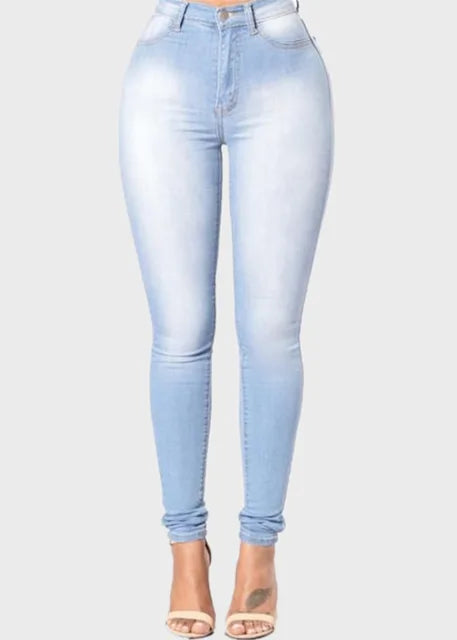 Stilla | Kvinders Højtaljede Skinny Kontor Jeans