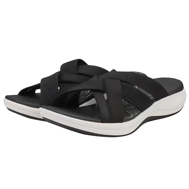 Stilla | Elegante Sandaler med krydsede remme