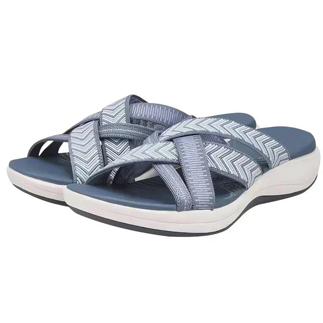 Stilla | Elegante Sandaler med krydsede remme