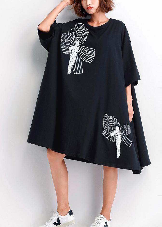 Stilla | Broderede Casual Kjoler Med Store Underdele