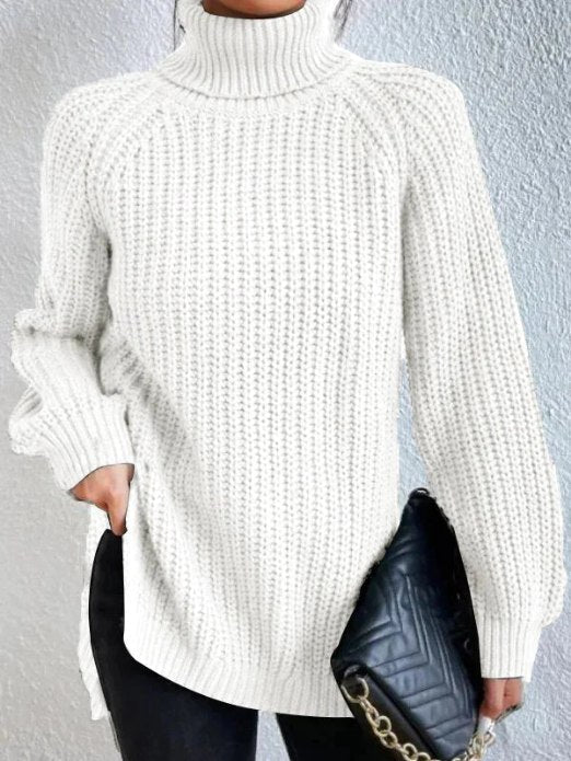 Alessandra™ - Dame rullekrave sweater