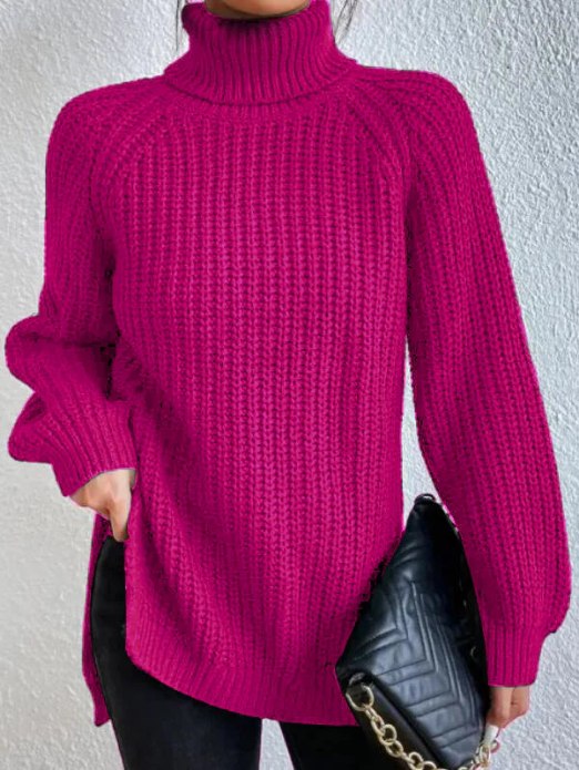 Alessandra™ - Dame rullekrave sweater