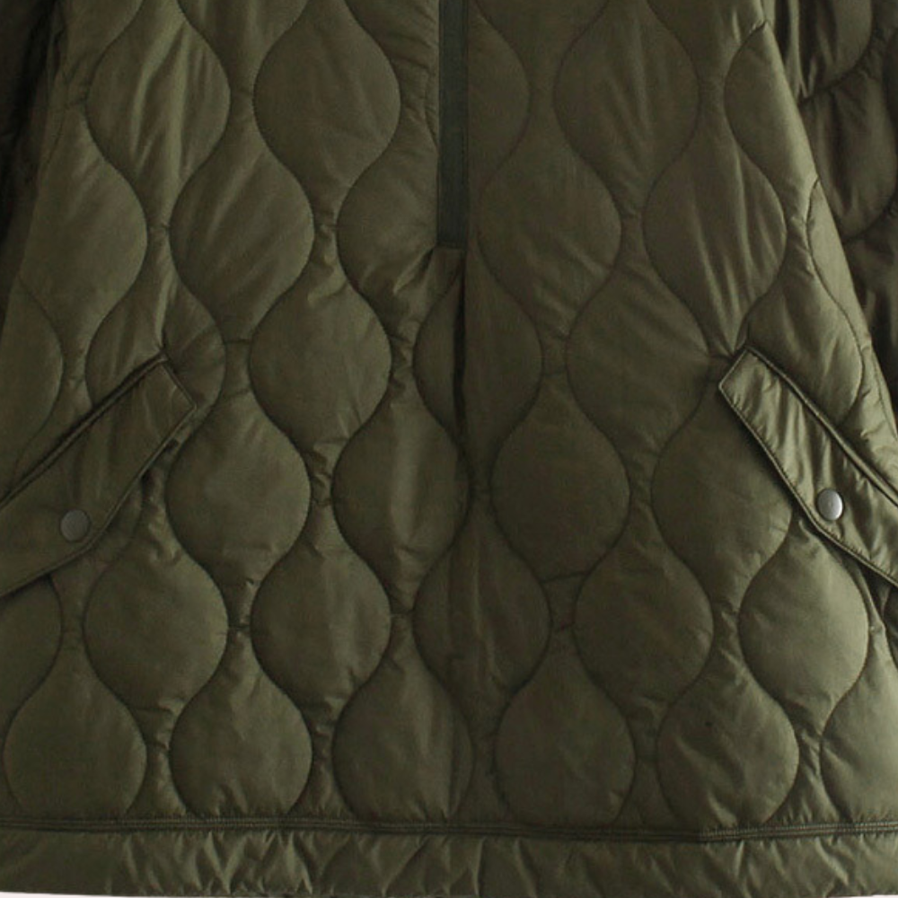Stilla | Quilted Korte Ærme Jakke Til Kvinder