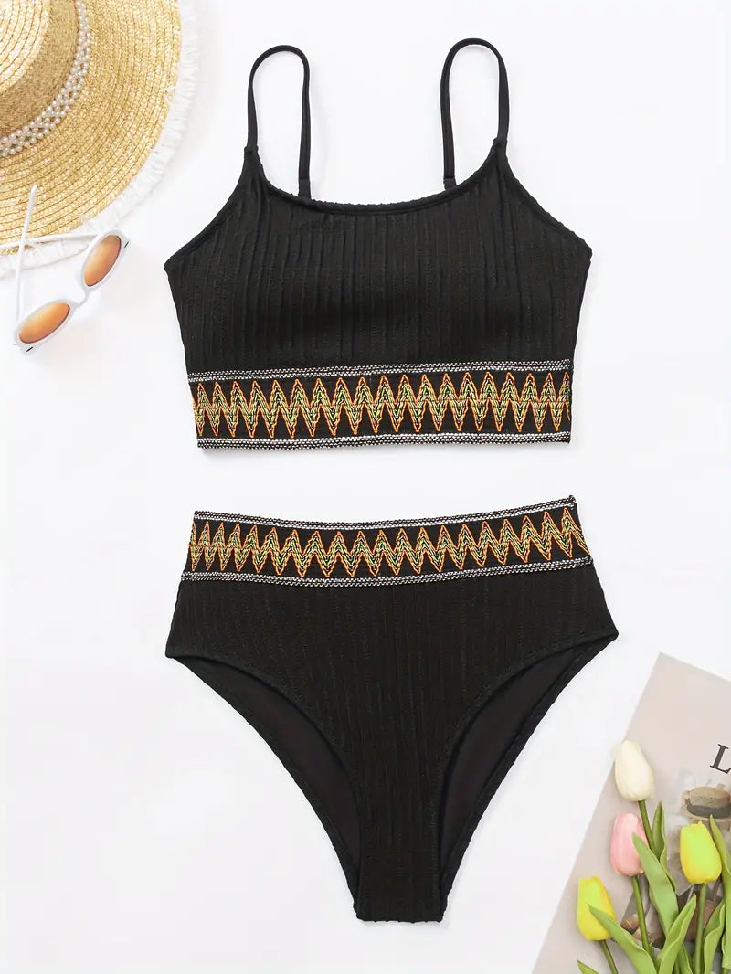 Stilla | Bikini Boho Med Hotpants
