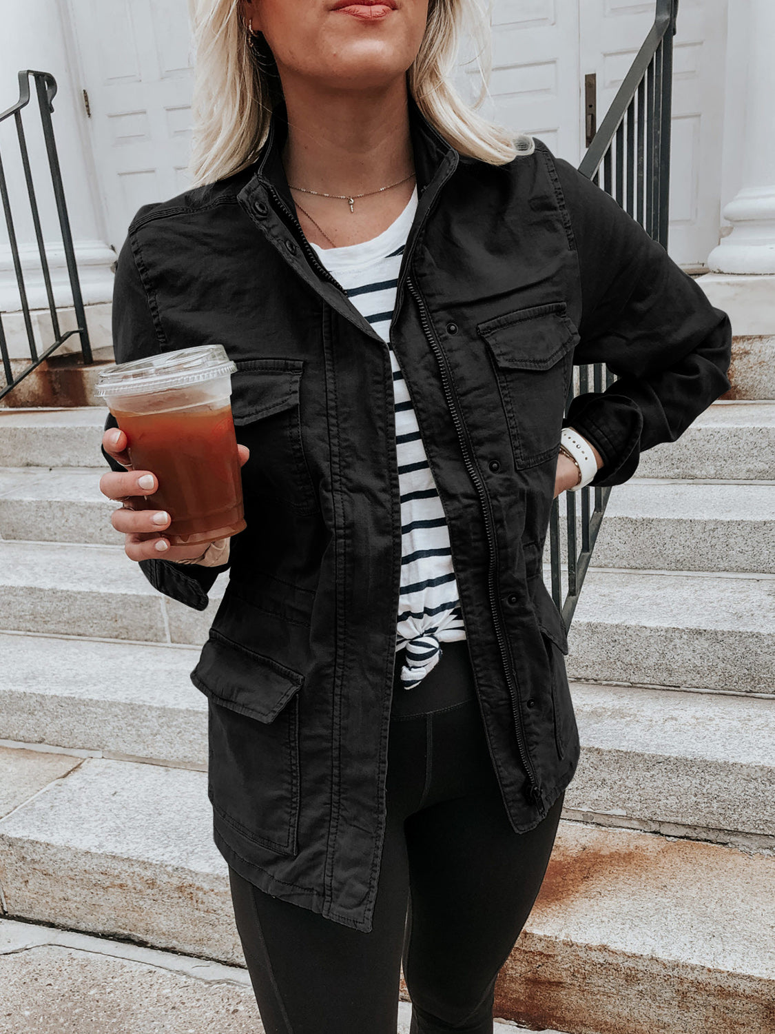 Stilla | Langærmet Zip Up Jakke