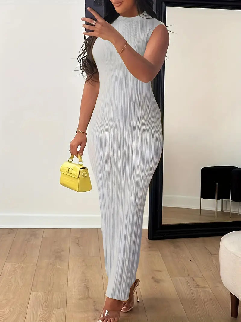 Stilla | Elegant Farverig Bodycon Kjole