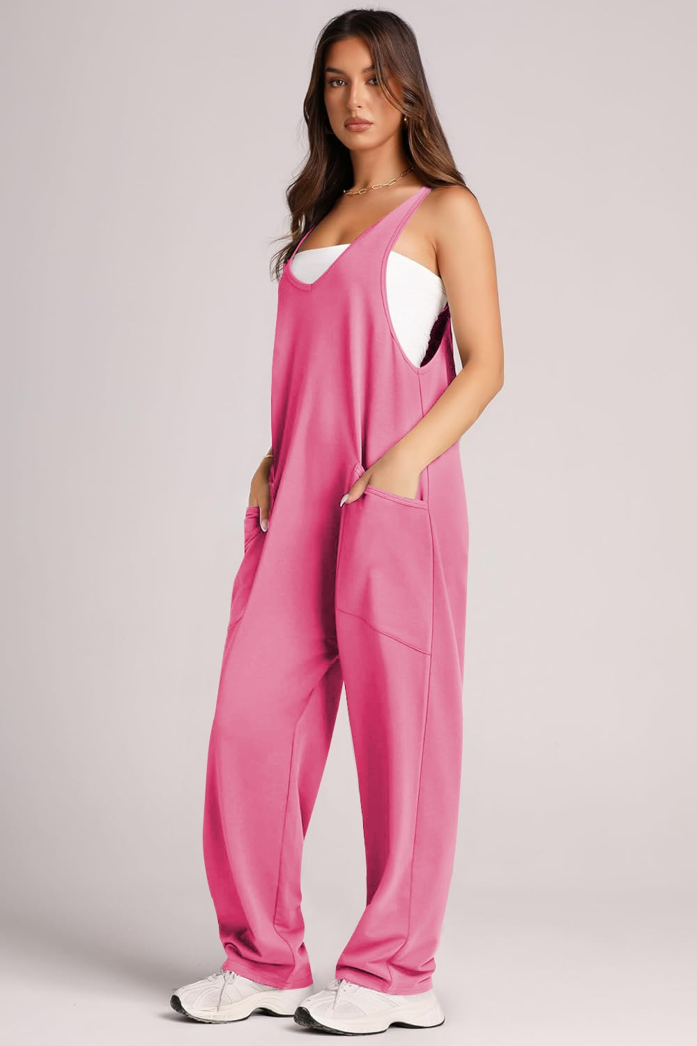 Stilla | Strop Jumpsuit Med Lommer