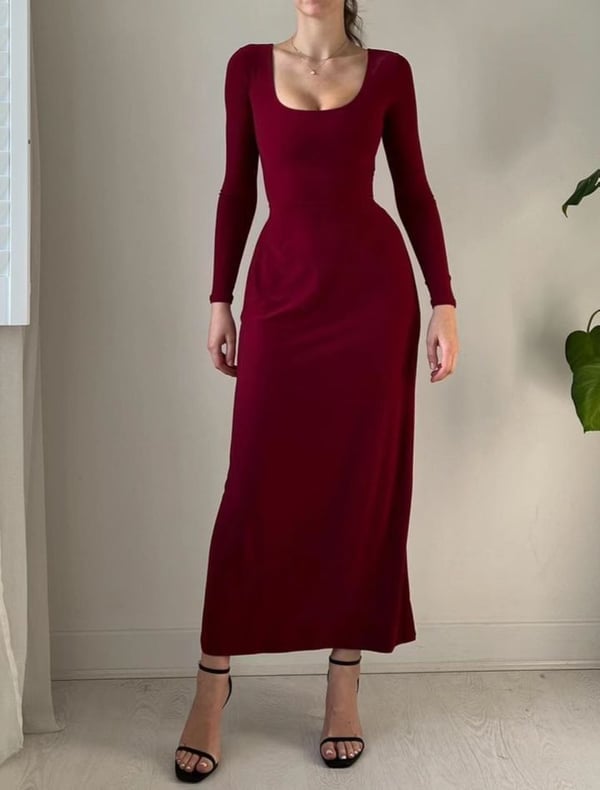 Stilla | Sommer Elegant Lang Bodycon Kjole