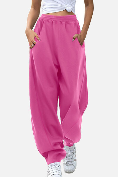 Stilla | Talje Sweatpants Med Lommer