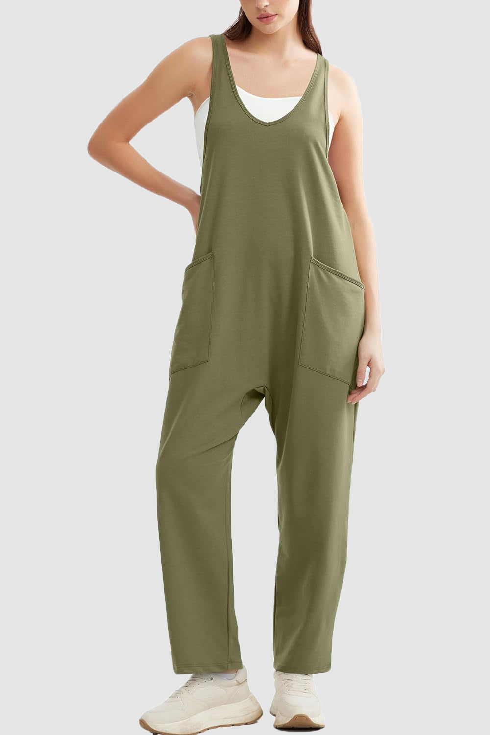 Stilla | Strop Jumpsuit Med Lommer