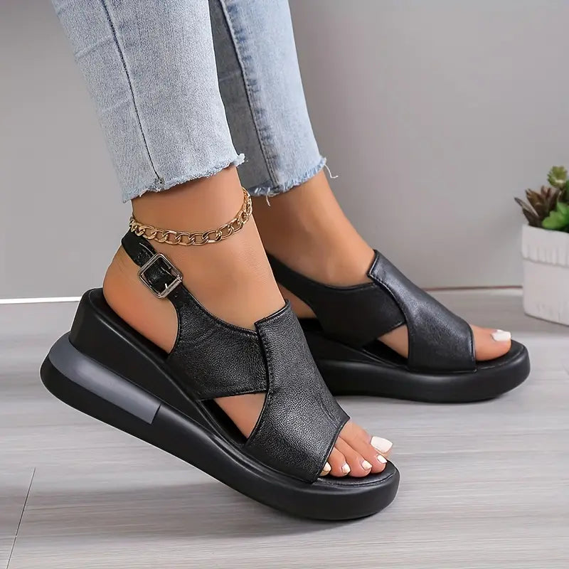 Stilla | Wedge Sandaler
