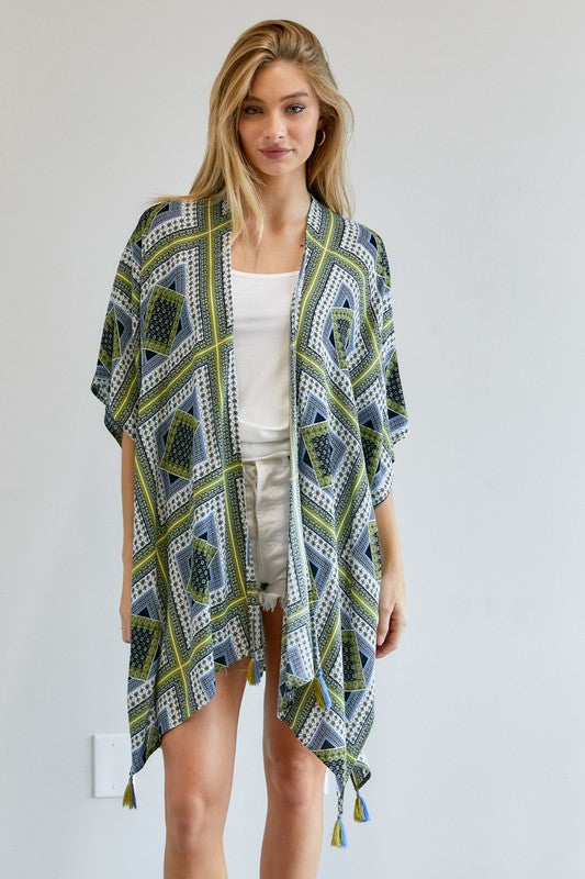 Stilla | Kortærmet Loose Kimono