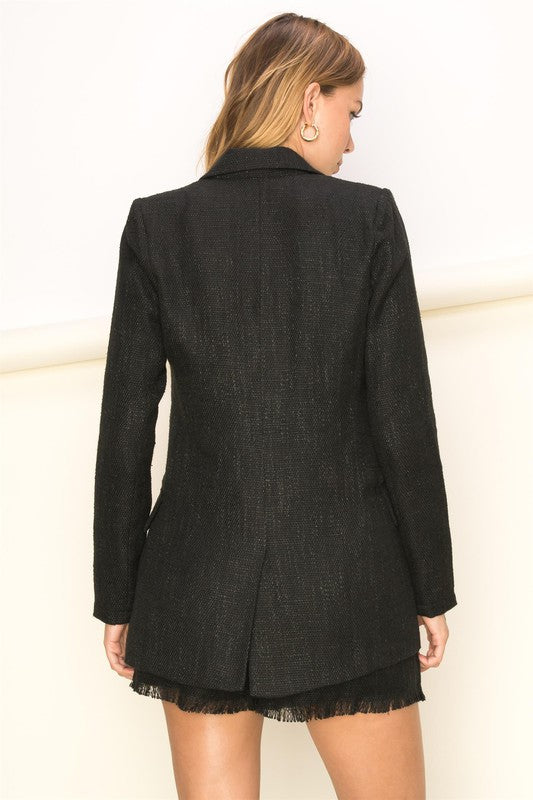 Stilla | Langærmet Dobbeltradet Blazer
