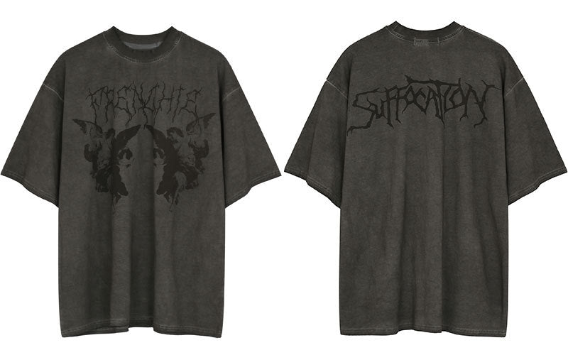 Stilla | Retro Loose Street Sports T|shirt