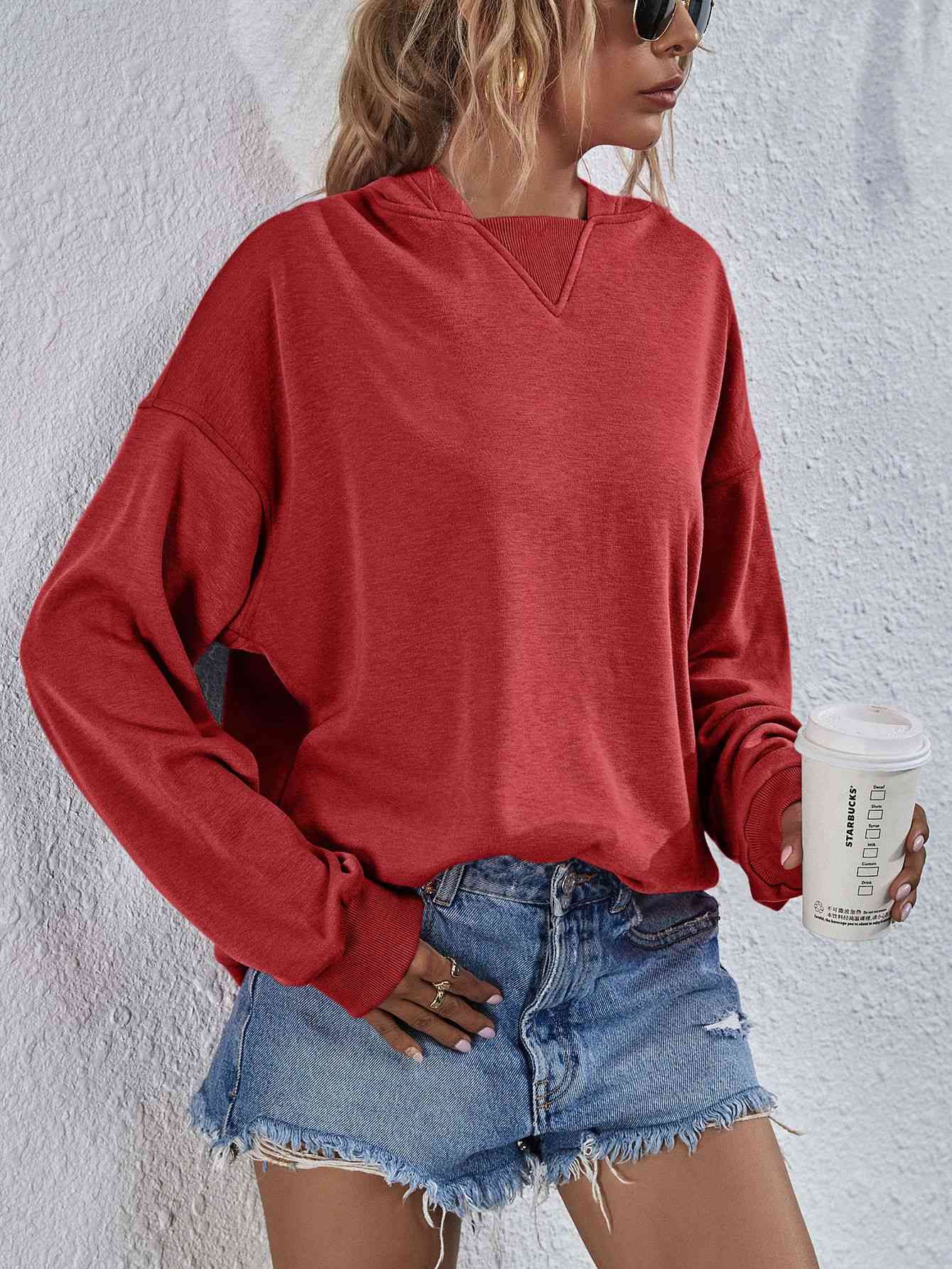 Stilla | Skulderskæring Hoodie