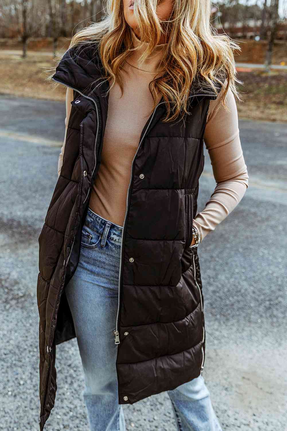 Stilla | Hætteærmeløs Puffer Vest