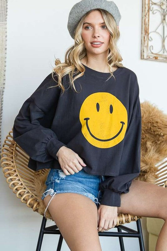 Stilla | Face Lange Ærme Crop Top