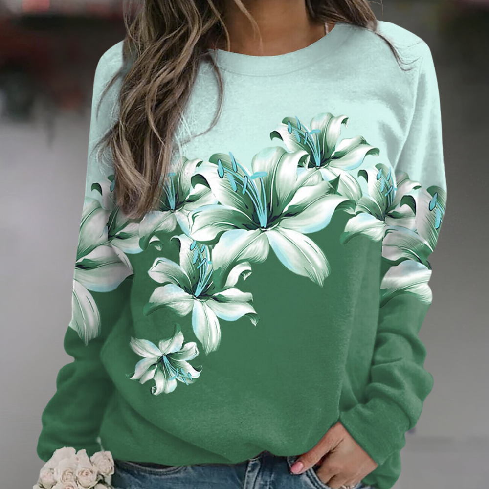 Stilla | Stilfuld Sweatshirt Til Damer
