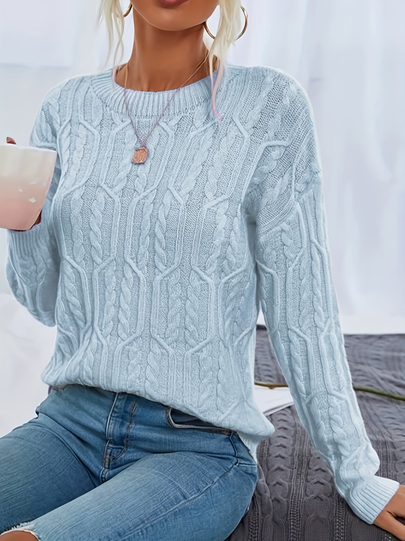 Stilla | Afslappet Strikket Jumper til Damer