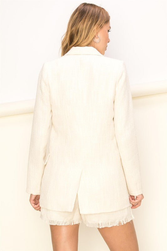 Stilla | Langærmet Dobbeltradet Blazer