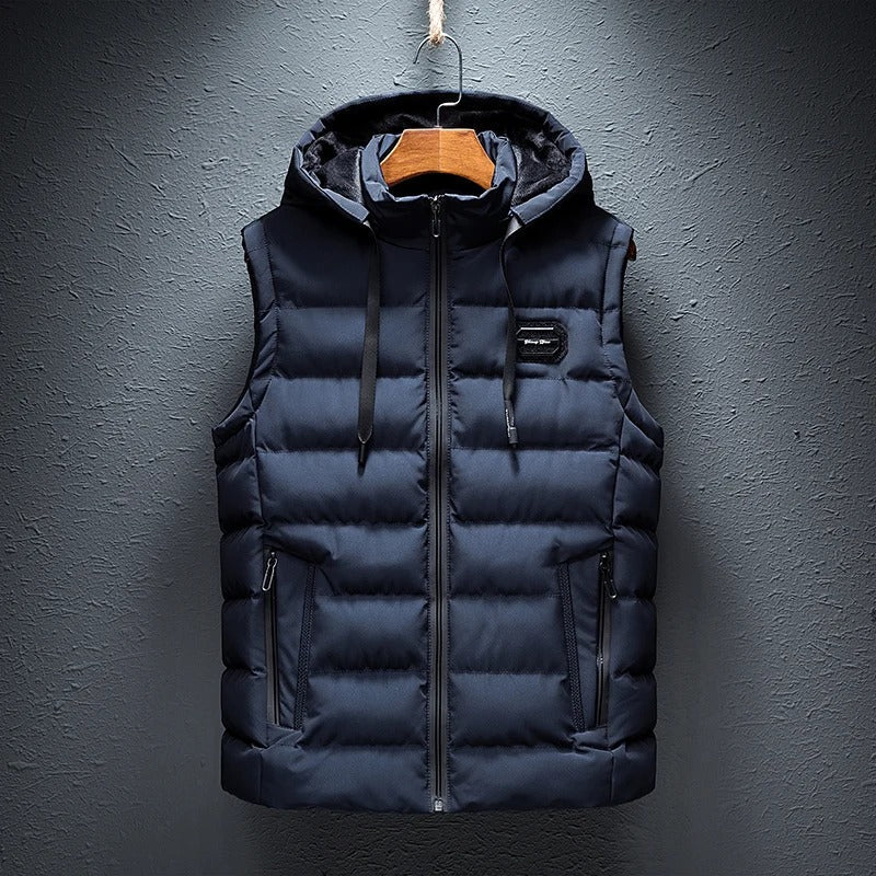 Stilla | Puffer Vest Med Hætte