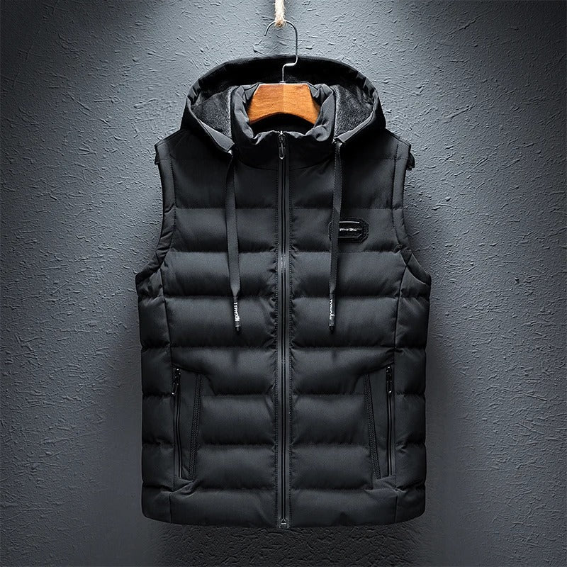 Stilla | Puffer Vest Med Hætte
