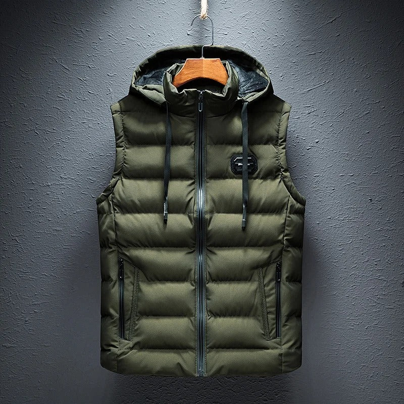 Stilla | Puffer Vest Med Hætte